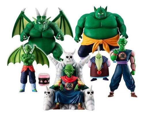 Set X6 Figuras Piccolo Daimaku 5-10cm Dragon Ball Importados 0