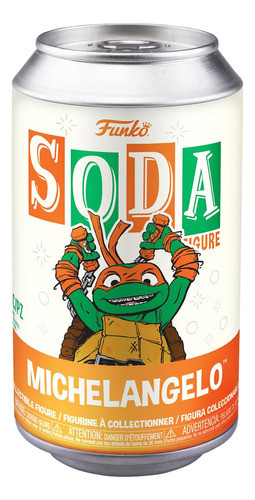Soda De Vinilo Funko Teenage Mutant Ninja Turtles Michelange 1