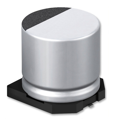 4 Capacitores Electrolítico Smd 100uf X 25v 85° 0