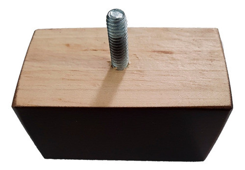 Pé Retangular Madeira Para Sofás, Puffs, Com 5cm 2 Pés. 0