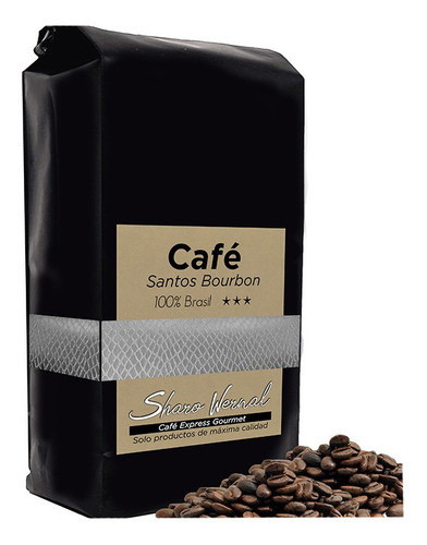 Café Granos Santos Bourbon Brasil Expreso Sharo Wernal 1kg. 0