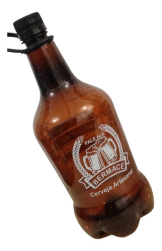80 Growler Pet Âmbar - 1 Litro Personalizado Com 1 Cor 0