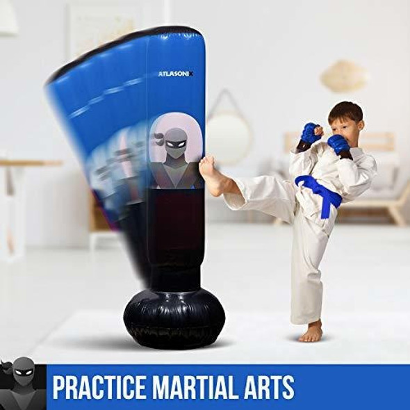 Bolsa De Boxeo Inflable Para Niños, Mma, Karate, Taekwondo-a 1