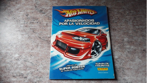 Álbum Hotwheels De Figuritas. Incompleto. Muy Buen Estado. 0