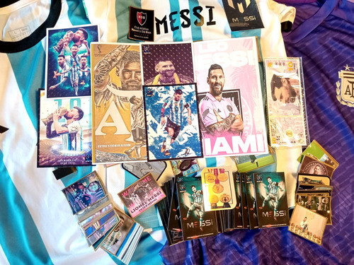 Álbum De Figuritas Messi Collection Único + Regalos 1