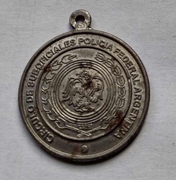 Medalla Del Circulo De Suboficiales De La Policía Federal 0