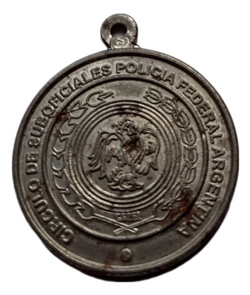 Medalla Del Circulo De Suboficiales De La Policía Federal 0