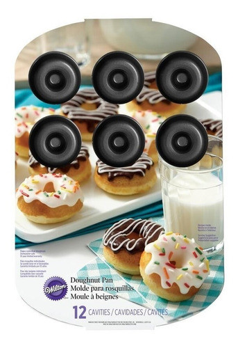 Molde Para 12 Donas Donuts Medianas Wilton Titanweb 0