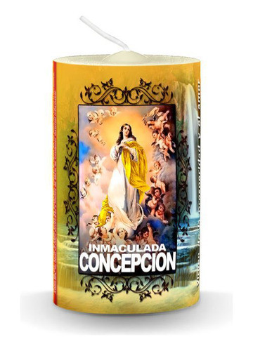 Velón Oración 6 X 10 Inmaculada Concepción Oxum 0