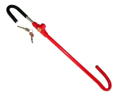 Traba Antirrobo Volante Pedal Con 2 Llaves De Seguridad 0