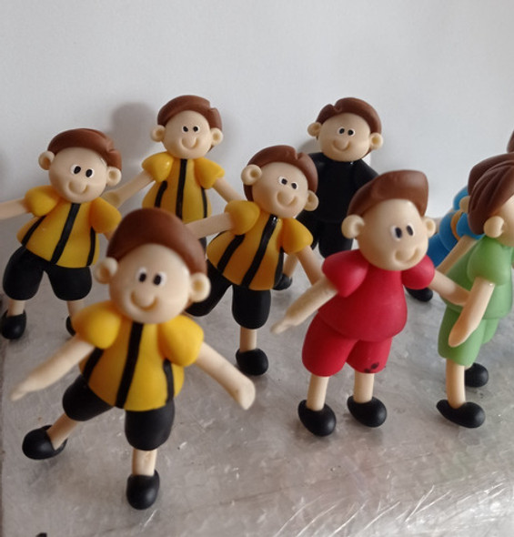 Adorno De Tortas Futbol Jugadores 0