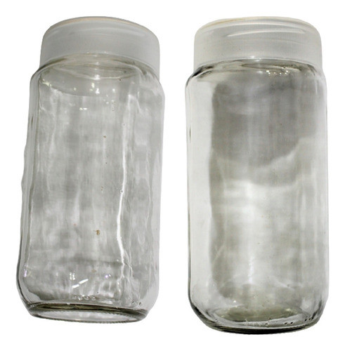 8 Frasco  Vidrio Grande  7cmx 18 Cm 0