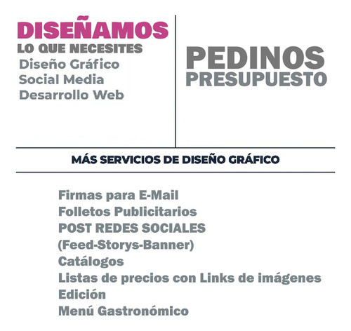Diseño Posteo Redes Sociales Pack X 4 Imagen 1