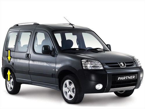 Peugeot Partner 2000 Fender Pasaruedas Trasero Derecho 0
