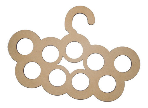 Percha Pañuelos Chalina - Fibrofacil Mdf C. Laser - 10 Un 0