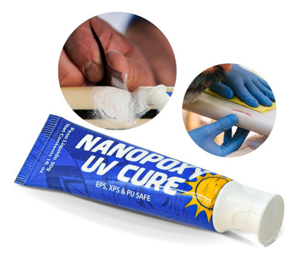 Conserto Prancha Resina Kit Reparo Uv Mix 0