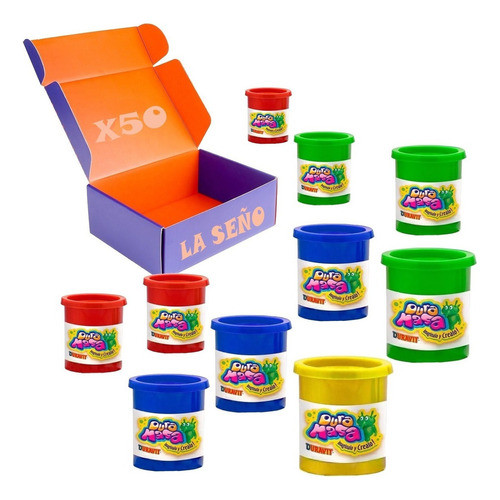 Combo Para Jardín Pote De Masa Duravit Pack X 50 Plastilina 0