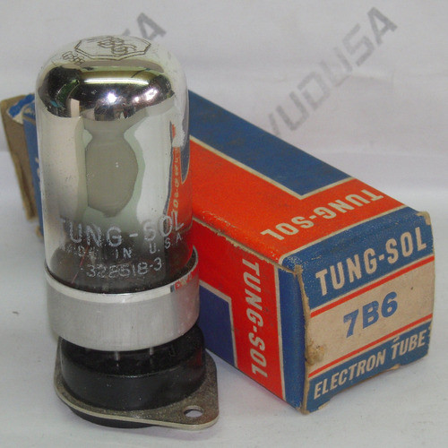 Válvula Electrónica Vacuum Tube 7b6 Similar 7c6 6sq7 0