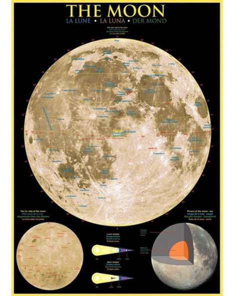 Puzzle 1000 Piezas - Eurographics - The Moon 1