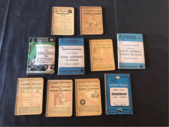 Revistas Ayudante Práctico. Oficios Hogar. Lote De 10 53663 0