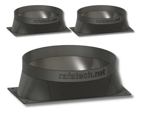Kit 3 Un Adaptador S19, S21, Ksxx Ou Dual Fan 120mm P/200mm 0