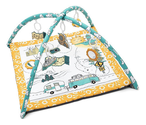 Jumpoff Jo Infant Activity Gym And Baby Play Mat Ages 3+ Mon 0