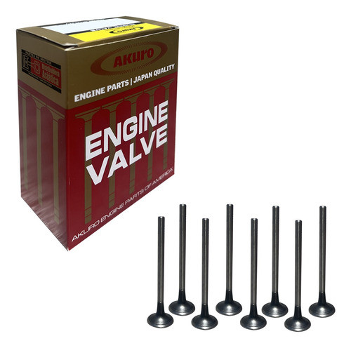Juego De Valvulas De Escape Fiat E-torq Siena Palio 1.6 16v 0