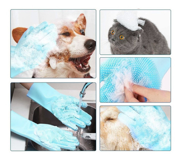 Guantes Con Esponja Siliconada Kubo 1