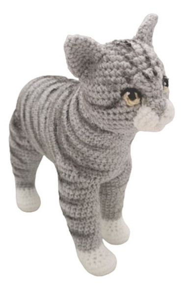 Patron Amigurumi Gato Realista En Español 0