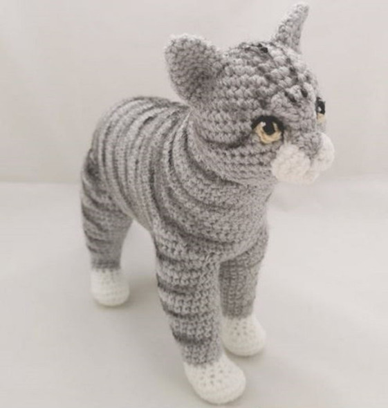 Patron Amigurumi Gato Realista En Español 1