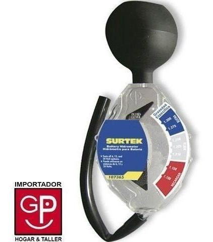 Hidrómetro Para Bateria 6-24v Frio Y Caliente Surtek G P 1