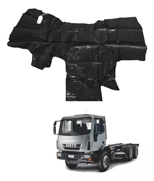Tapete Vinil Preto Para Iveco Eurocargo Tector Cabine Simple 0