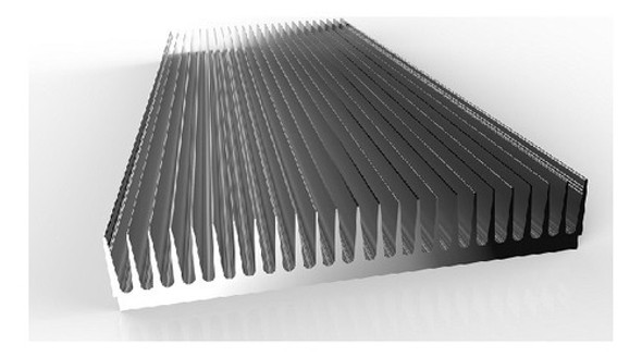 Disipador Aluminio Led Base 20 X 30 Cm 0