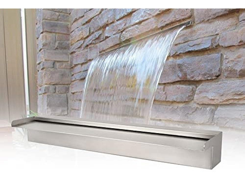 Pondo Fuente De Piscina Con Cascada De 24 , Aliviadero De Es 0