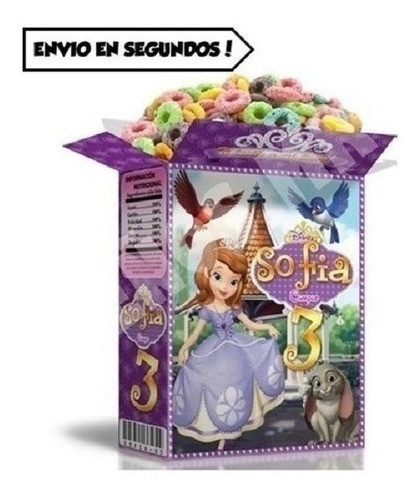 Kit Imprimible Princesa Sofia 100% Editable 1