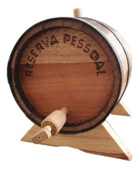 Barril Corote Carvalho 10 Litros Pinga Cachaça Whisky Vinho 1