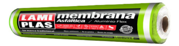 Membrana Asfáltica Lamiplas Aluminio 25 Kg 10 Mts 0