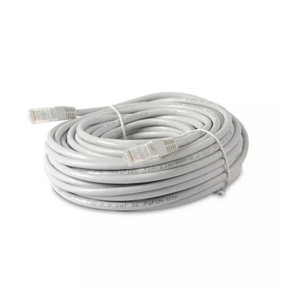 Cable De Red Ethernet Rj45 Utp Cat5 30 Metros Mts De Fabrica 1