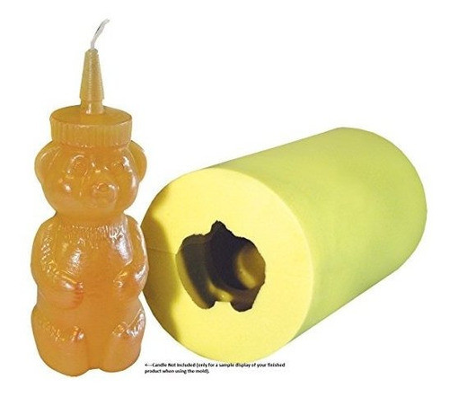 Molde Para Velas Mann Lago Oso De Miel 1