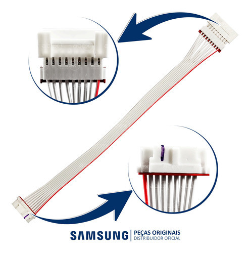 Cabo Flat Da Evaporadora Ar Condicionado Samsung Db93-10918h 1