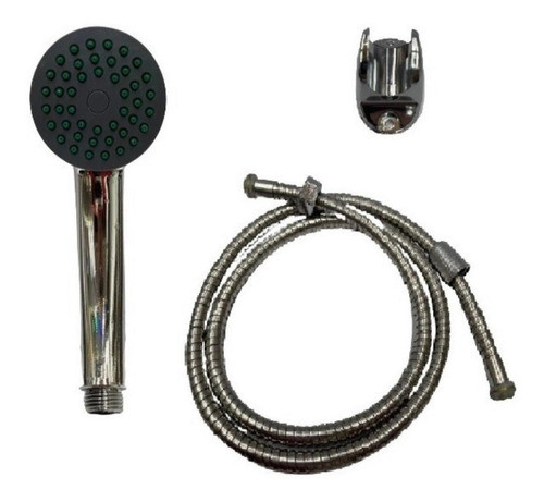 Kit Duchador Con Mango + Flexible 1,5m Anticalcareo 0