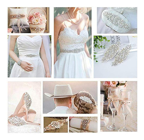 Apliques De Strass Apliques Rhinestone Nupcial Apliques De S 1