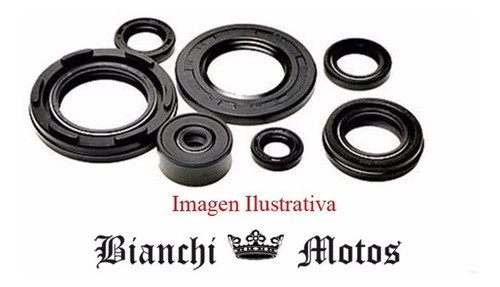 Juego Retenes Motor Daelim 50 Liberty 50 Bianchi Motos 0