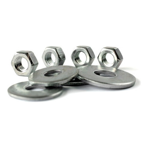 Combo Tuercas Y Arandelas Para Tornillos De 1/4  X 1000 Un 0