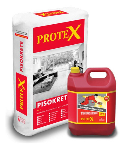 Microcemento Alisado Protex 15 M2 Gris Medio Doctor Obra 0