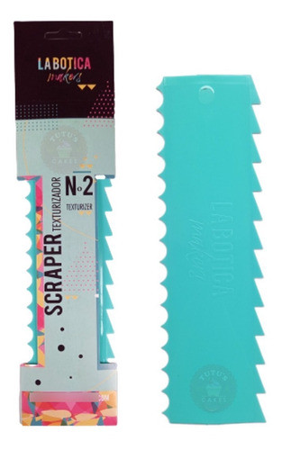 Scraper Peine Alisador Texturizador N°2 Repostería 0