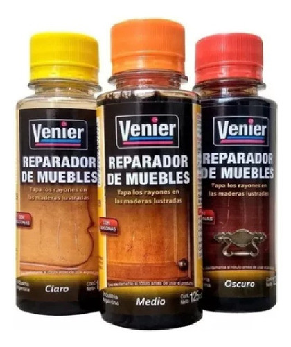 Reparador De Muebles Venier Oscuro 125cc (caoba, Nogal) 0