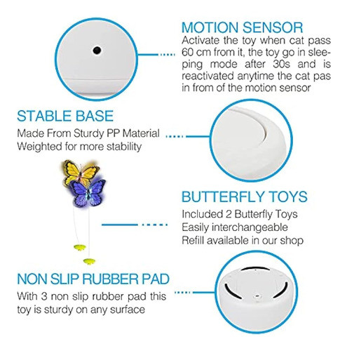 All For Paws Flutter Bug Cat Wand Toy Juguete Interactivo Pa 1