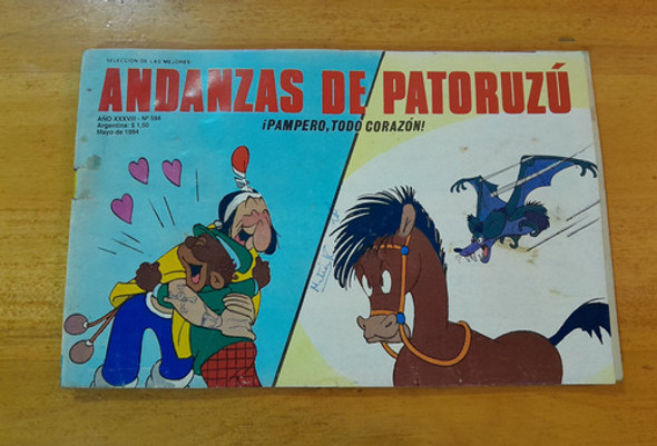 Revista Andanzas De Patoruzu N.594 - Mayo 1994 0