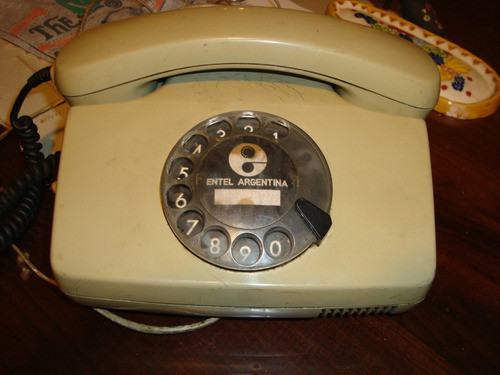 Antiguo Telefono Entel Ficha Antigua 0